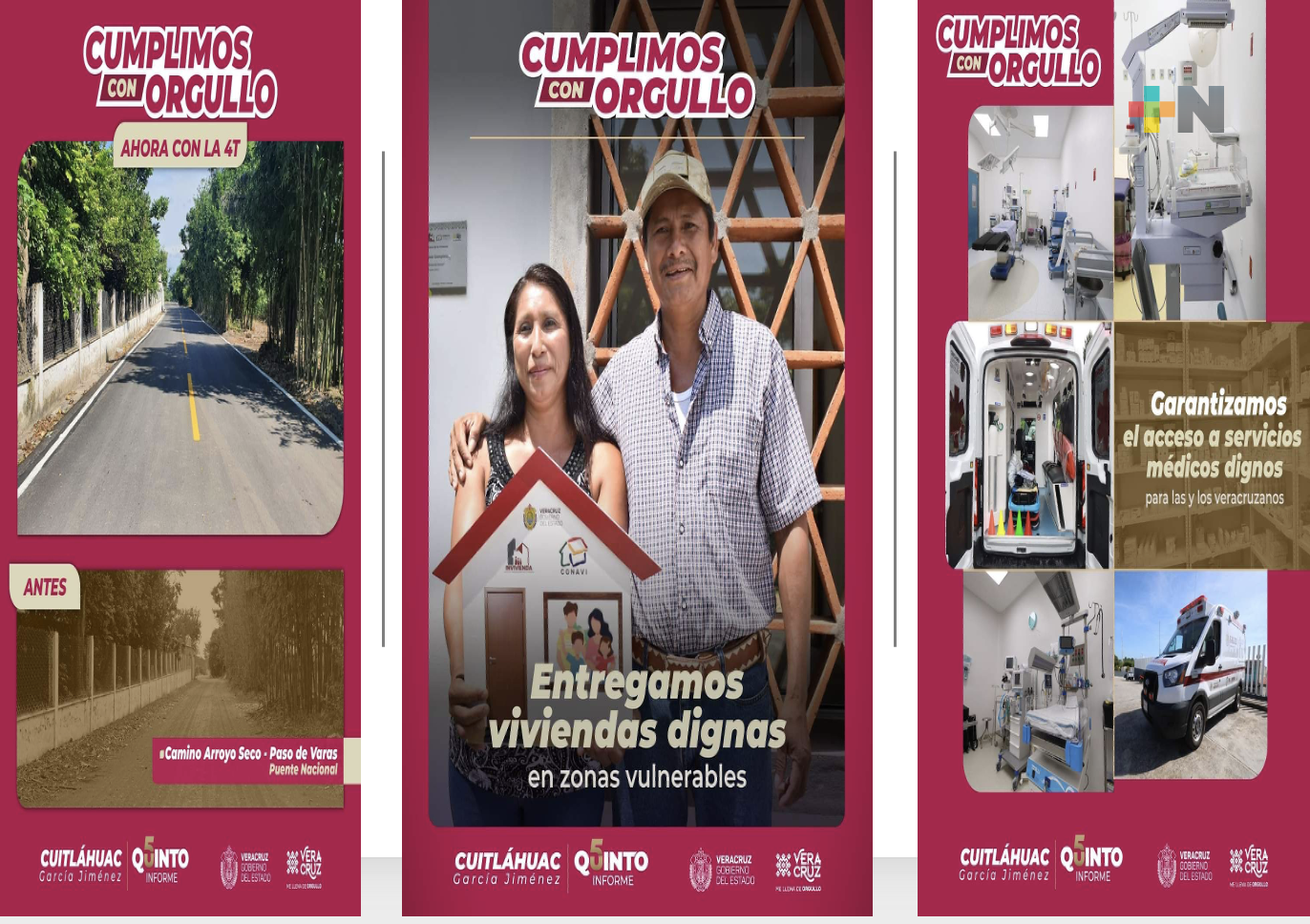 Destacando logros, inicia difusión de spots previo al V Informe de Gobierno de Cuitláhuac García